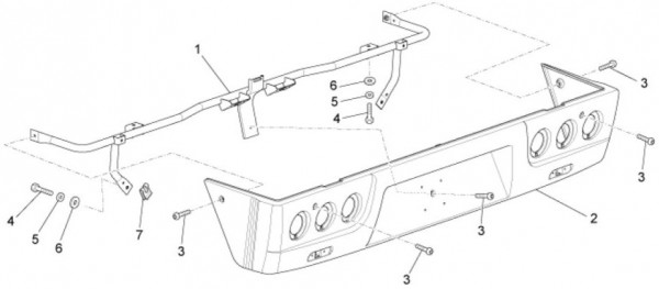 Fahrgestell Hinterabdeckung - Porter Porter Electric ccm 2012- ZAPS9E