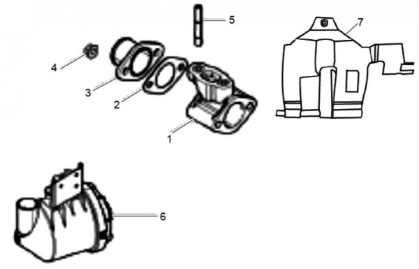 Motor Luftfilter - Classic 400 422ccm 4T 2V AC 2014- MBX000T58RC001005