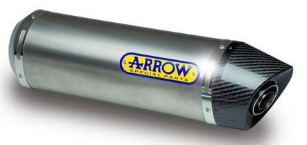 Endschalldämpfer, Aluminium, Arrow, Euro 3