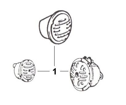 Elektrische Anlage Hupe - Ape Poker 422ccm 4T AC 1993- M4R3T