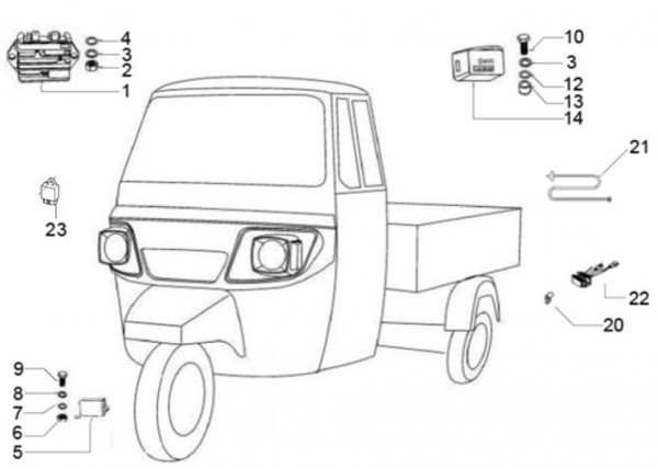 Elektrische Anlage Regler - Classic 400 422ccm 4T 2V AC 2014- MBX000T58RC001005