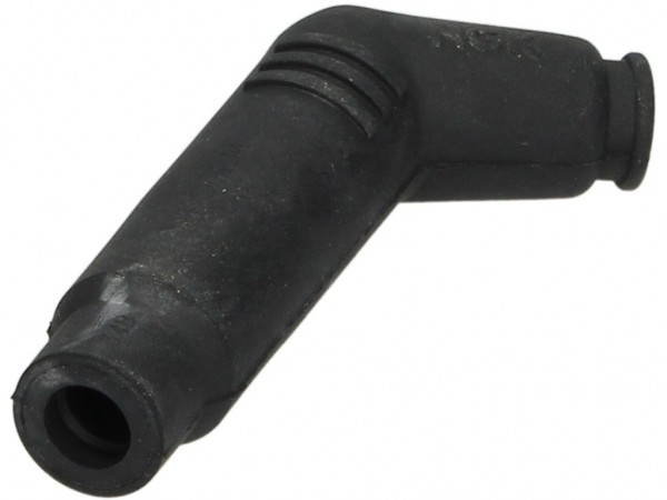 NGK Zündkerzenstecker, VD05EM, schwarz, 120° Winkel (lang), für Anschlussmutter