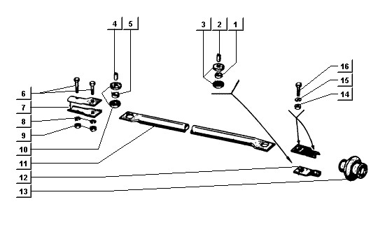 Bowdenzüge Zugstange auf Getriebeseite (Lenkrad) - Ape TM 422ccm 4T AC 1997-2004 ZAPT1000000001001