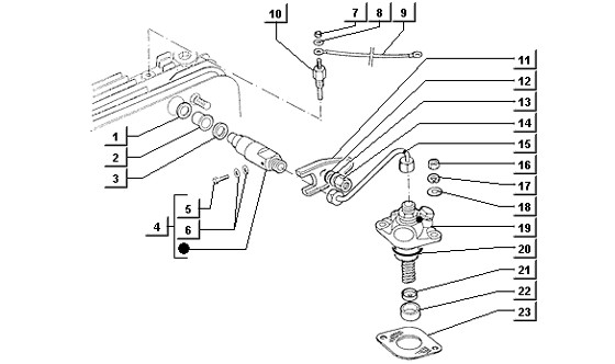 Motor Ölpumpe - Ape TM 422ccm 4T AC 1997-2004 ZAPT1000000001001