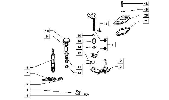 Motor Ölpumpe - Ape TM 218ccm 2T AC 1999-2004 ZAPT1000000001001