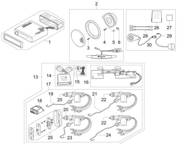 Zubehör Zubehör - Porter Multitech 1300ccm 4T LC 2017-