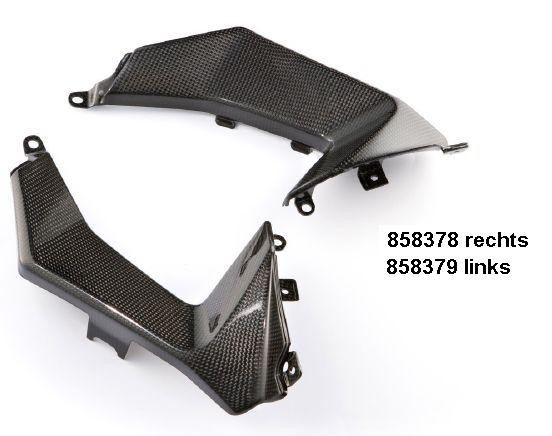 Abdeckung, rechts, carbon