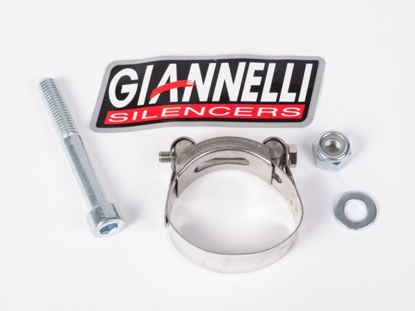 Giannelli, Auspuffanlage Vintage, Stahl, mit ABE