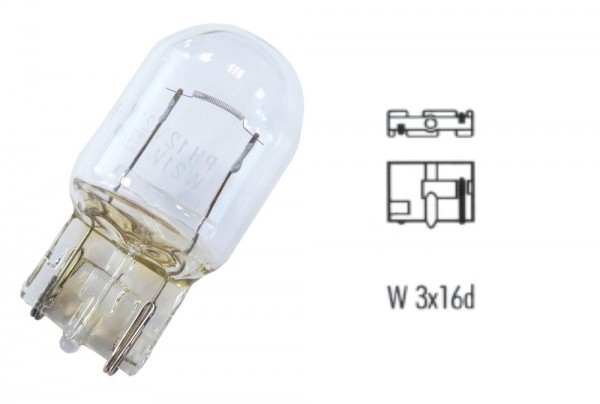 Philips Leuchtmittel, Glühlampe, 12 V, 21 W, W3x16d