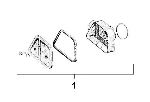 Motor Luftfilter - Ape TM 50ccm 2T AC 1985- TL4T