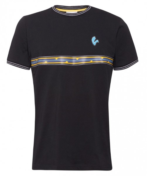 Vespa V-Stripes, T-Shirt, Herren, Größe: L, schwarz