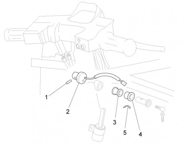 Elektrische Anlage Schloßsatz - Ape Mix 50ccm 2T AC 2016- ZAPC80000