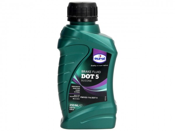 Eurol Bremsflüssigkeit, DOT 5 Silicone, 0,250 l, DOT 5 Silicon