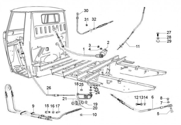 Bowdenzüge Bowdenzüge - Classic 400 422ccm 4T 2V AC 2014- MBX000T58RC001005