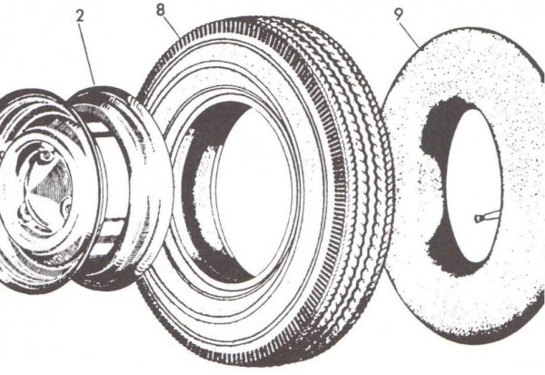 Radaufhängung Räder - Ape 220ccm 2T AC 1978-1983 MPM2T