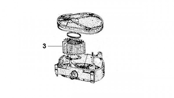 Motor Luftfilter - Ape TM 220ccm 2T AC 1984- ATM3T