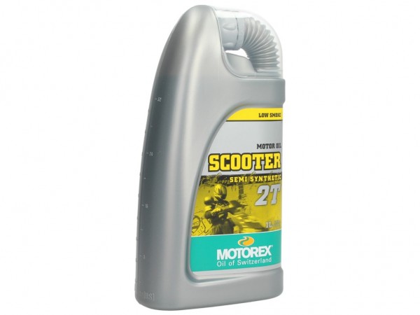 Motorex Motoröl 2 Takt, Scooter 2T Syntethic Performance, teilsynthetisch, 1 l