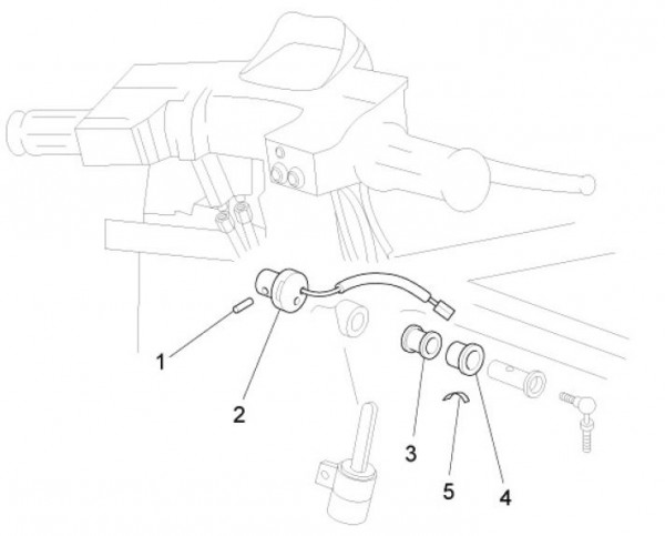 Elektrische Anlage Schloßsatz - Ape Mix 50ccm 2T AC 2013- ZAPC80000
