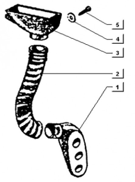 Fahrgestell Abtauanlage - Ape TM 703 mit Lenker 220ccm 2T AC 1997-1999 ZAPT10000
