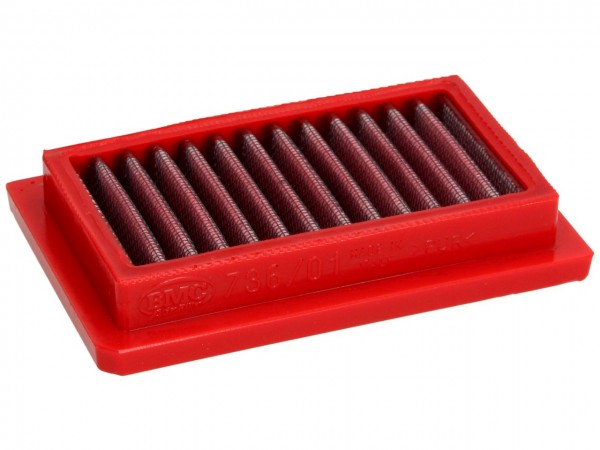BMC Luftfiltereinsatz, FM736/01 standard, rot, auswaschbar