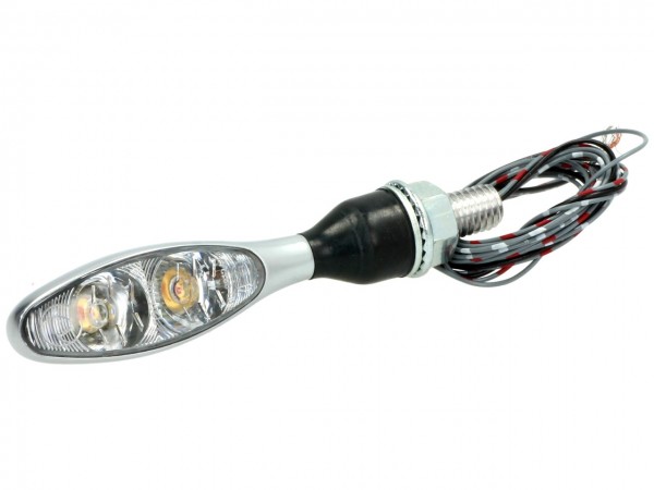 Kellermann LED Blinker, Blinker-,Brems- u. Rücklichtkombination, Micro 1000 DF, hinten, Stahl, 12 V,