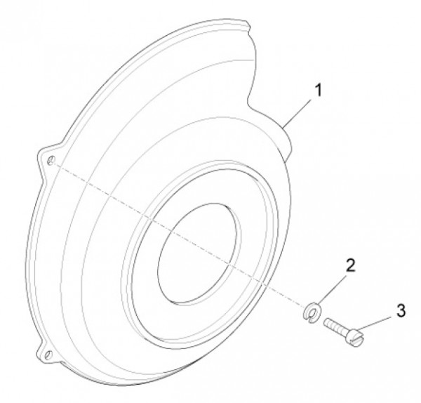 Motor Schwungradabdeckung - Ape Mix 50ccm 2T AC 2017- ZAPC80000
