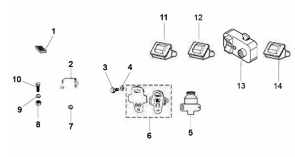 Elektrische Anlage Schalter - Classic 400 422ccm 4T 2V AC 2016- MBX000T58RC001005