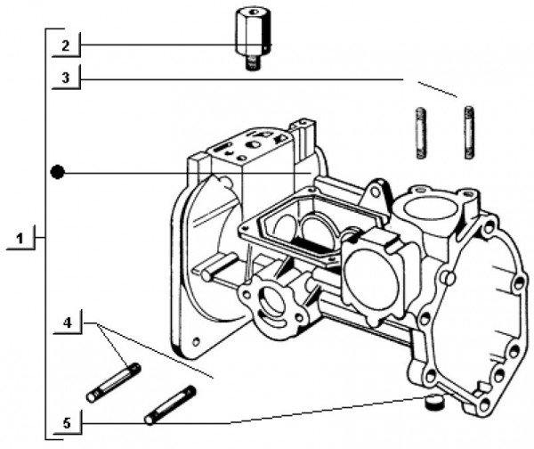 Motor Nockenwelle II - Ape TM 703 Diesel mit Lenker 422ccm 4T AC 1997-2004 ATD2T