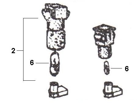 Elektrische Anlage Kontrollleuchten - Ape TM 50ccm 2T AC 1985- TL4T