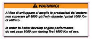 Dekor, Warning