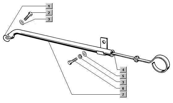 Motor Ölmeßstab - Ape TM 422ccm 4T AC 1997-2004 ZAPT1000000001001