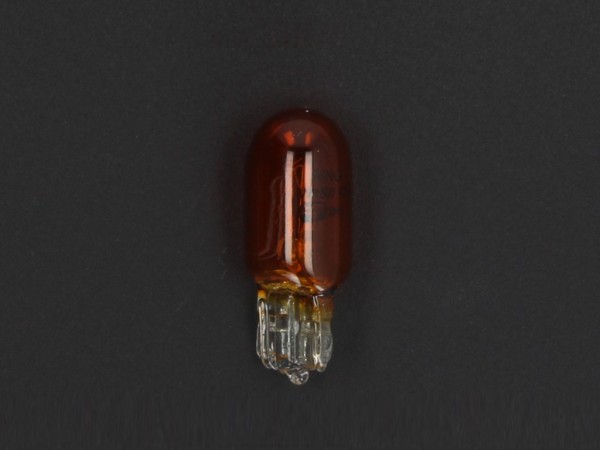 Ring Leuchtmittel, Glühlampe, 12 V, 5 W, W2,1x9,5d, orange