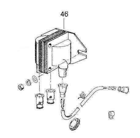Motor Zündung - Ape Poker 422ccm 4T AC 1990-1993 M4R1T