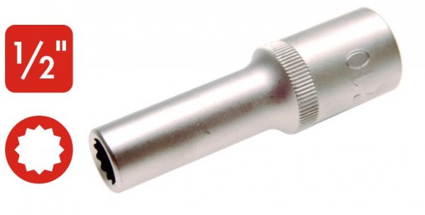 Econ Steckschlüsseleinsatz, 1/2 Zoll, lang, 24 mm