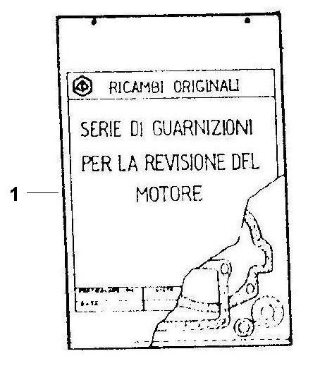 Motor Motordichtsatz - Ape Car 220ccm 2T AC 1985- AF4T