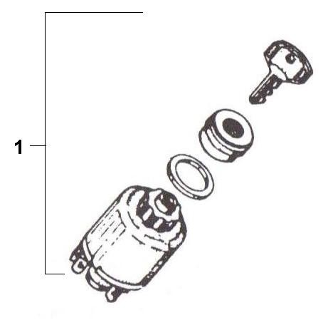 Elektrische Anlage Schalter - Ape TM 220ccm 2T AC 1982-1983 ATM1T