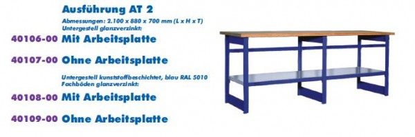 Econ Arbeitstisch AT 2 D