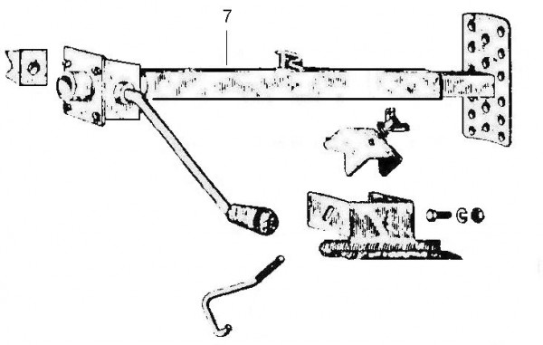 Fahrgestell Bordwerkzeug - Ape TM 50ccm 2T AC 1985- TL4T
