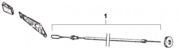 Bowdenzüge Warmluftzug - Ape Car 220ccm 2T AC 1985- AF4T