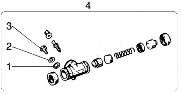 Radaufhängung Radbremszylinder hinten - Ape TM 703 Diesel mit Lenker 422ccm 4T AC 2005-2010 ZAPT1000