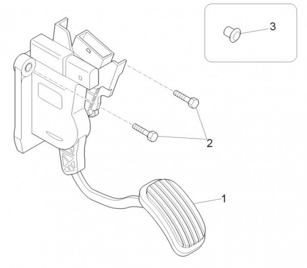 Bowdenzüge Gaspedal - Porter D120 Diesel 1300ccm 4T LC 2013- ZAPS90VK