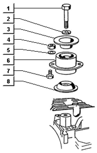 Motor Zylinderkopf I - Ape TM 703 Diesel mit Lenker 422ccm 4T AC 1997-2004 ATD2T