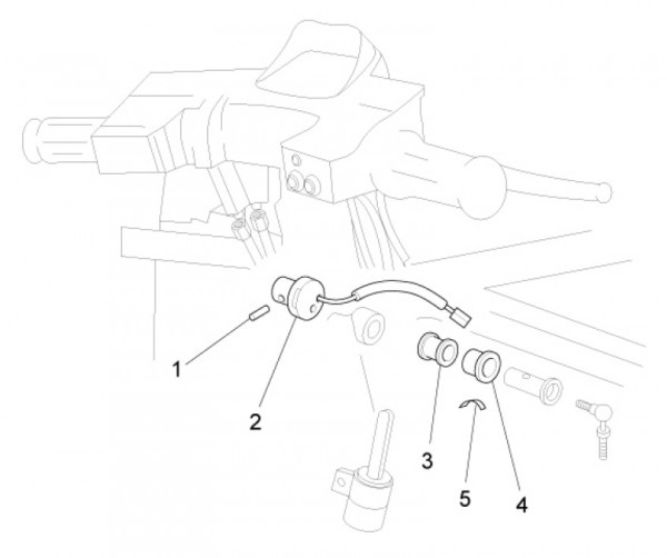 Elektrische Anlage Schloßsatz - Ape Mix 50ccm 2T AC 2017- ZAPC80000