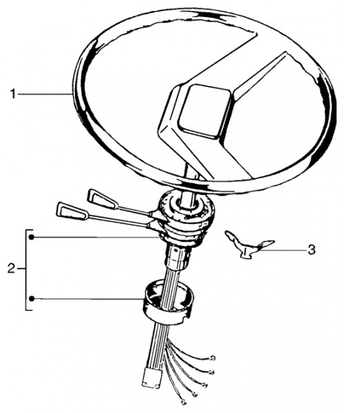 Lenker Lenkrad - Ape TM 422ccm 4T AC 1997-2004 ZAPT1000000023141