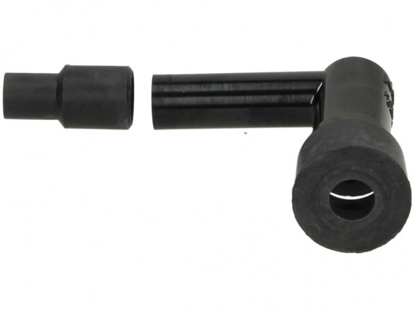 NGK Zündkerzenstecker, LB05EZ, Ø 14 mm, schwarz, 90° Winkel, für Anschlussmutter, Spezialausführung