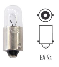 Philips Leuchtmittel, Glühlampe, 12 V, 4 W, BA9s