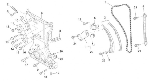 Motor Ventilsteuerung - Porter Multitech 1300ccm 4T LC 2014- ZAPS90VJ