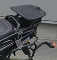 Shad Top Case Träger, schwarz, Stahl, SH39-SH59X