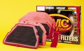 BMC Luftfiltereinsatz, FM341/21 standard, rot, auswaschbar